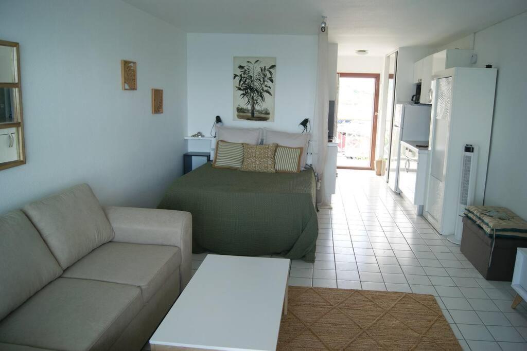 Superbe Studio Dolce Vita Vue Mer Plage Piscine Маригот Екстериор снимка
