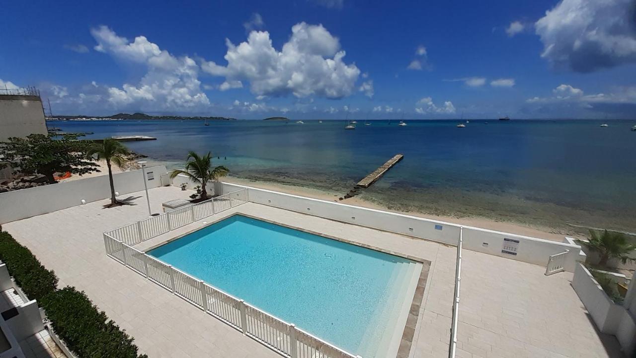 Superbe Studio Dolce Vita Vue Mer Plage Piscine Маригот Екстериор снимка